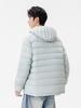 Men's 2025 High-End Lightweight Down Jacket - 90% White Duck Down, Short Hooded Winter Outerwear.