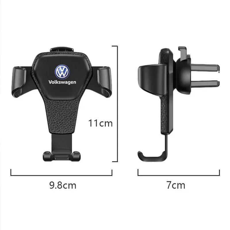 hijk1 ·Gravity Car Mount GPS Mobile Phone Holder Vent Clip Installation For VW R Line GTI Atlas Jetta Touareg Variant Golf Polo Taos