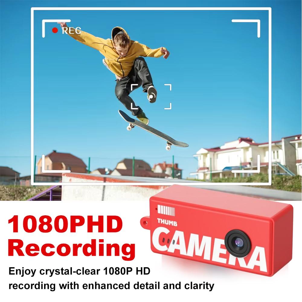 1080P Magecam Digital Camera 0.96 Inch Keychain Camera Retro Support Memory Card Very Small Camcorder Video Recorder with Flash