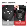Car Trash Bin Garbage Holder Drink Snack Umbrella Storage Bucket For C4 C3 C5 C1 C2 C6 VTS C4L DS3 DS4 DS5 Grand JK6
