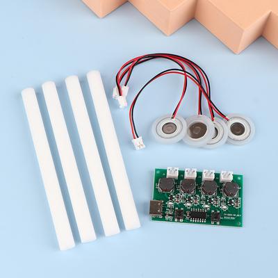 Mini Umidificatore USB Tipo-C Kit Fai da Te Circuito Driver Generatore di Nebbia 4 Nebulizzatori Foglio di Pellicola Atomizzante Modulo Oscillante