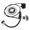 Disc Brake Kit Brake Pad Disk Rotor for 50cc 110cc 125cc 150cc 200cc 250cc Dirt Bike Quad ATV Go Kart
