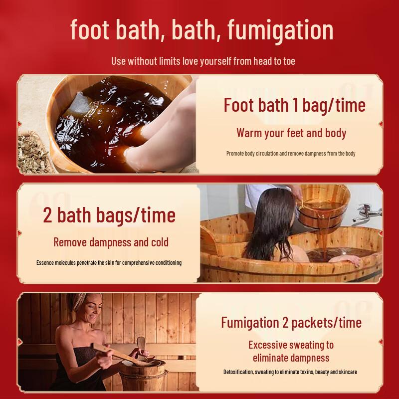 YaoChen 12-Flavor Herbal Foot Soak Bags