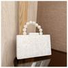 Acrylic Bag Beads Portable Shoulder Messenger Chain Box Bag Dinner Bag Direct Sale