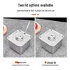 Stainless Steel Square Seasoning Box