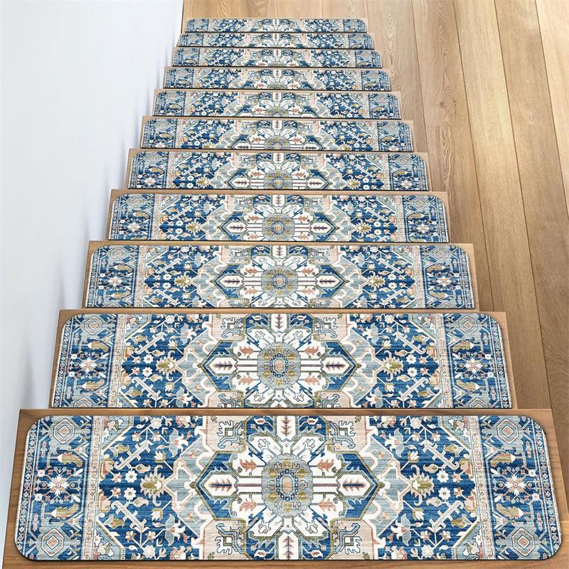 Non-Slip Carpet Stair Treads for Wooden Steps,  These Rubber Stair Runners Are Designed for Indoor Use, Providing Safety Mats