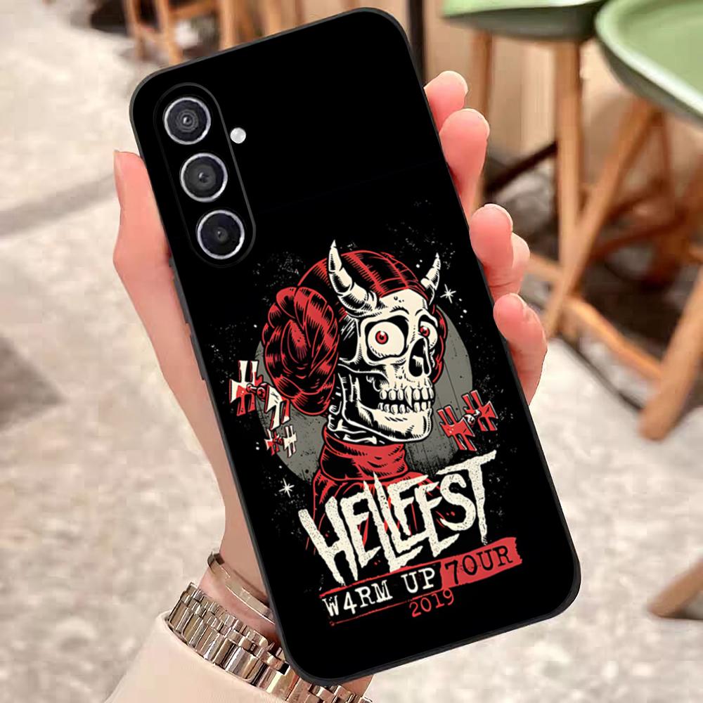 Hellfest Music Phone Case For Samsung S26 S25 Edge S24 S23 S22 S21 S20 Ultra Plus Fe Galaxy Silicon Cover
