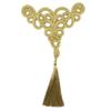 1 Pair Handmade Chinese Knot Tassel Accessories Button for Tang Costume Dresing High-end Clothing Buttons for Clothing Sewing