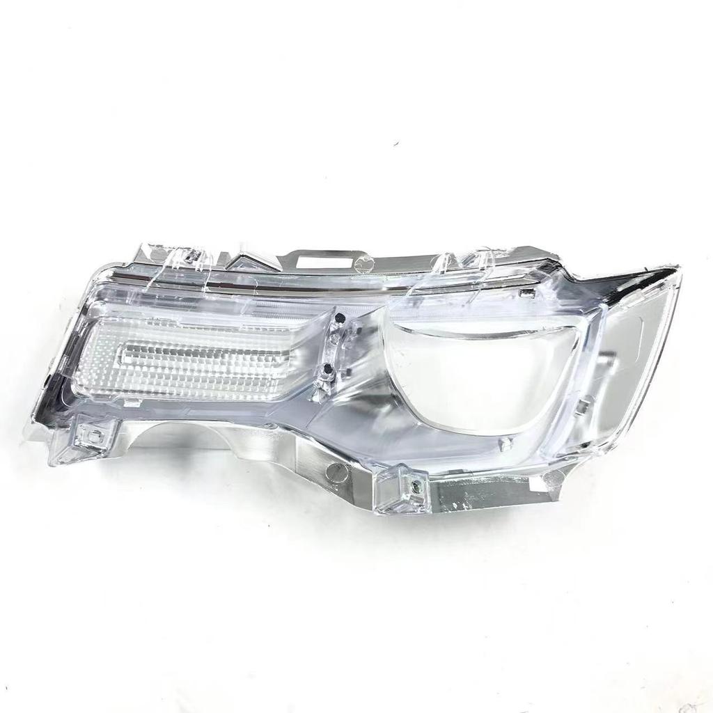 Black and White Trim Headlight Frame for 2014-2018 Grand Cherokee