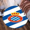 Real Sociedad Crest Design Round Rug for Livingroom,Bedroom, Palyroom, Chair Rug, Area rug, Circle Carpet, Large Size Fan Christmas gift