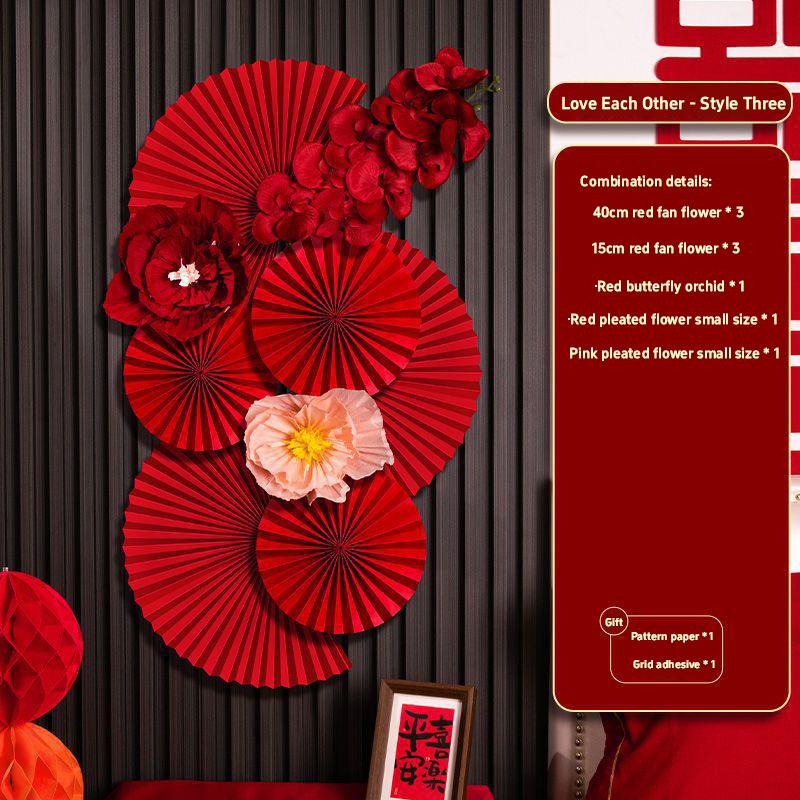 1 Set Chinese New Year Decorations 2026 Chinese Wedding Ornament Lunar New Year Wall Accessories Year Of The Horse 2026 Decor