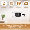 Thermostat Box Coded Lock/with Lock Clear Acrylic Thermostat Guard Box Universal Wall Mounted Thermostat Cover Easy To Install