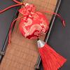 Fragrant Delicate Sachet Hanging Decor Cloth Elegant Embroidery Sachet Hanging Widget for Car Inner