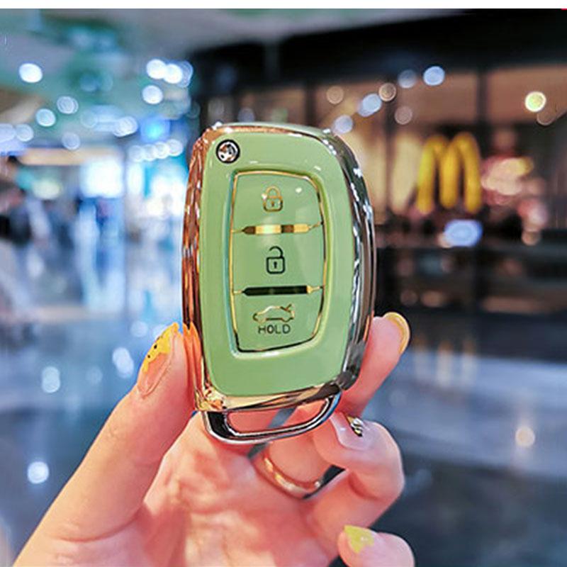 Tpu Flip Key Car Key Case Cover For Hyundai I20 Ix25 Ix35 Ix45 I10 I20 I30 Hb20 Elantra Solaris Sonata Santa Fe Sport Tucson