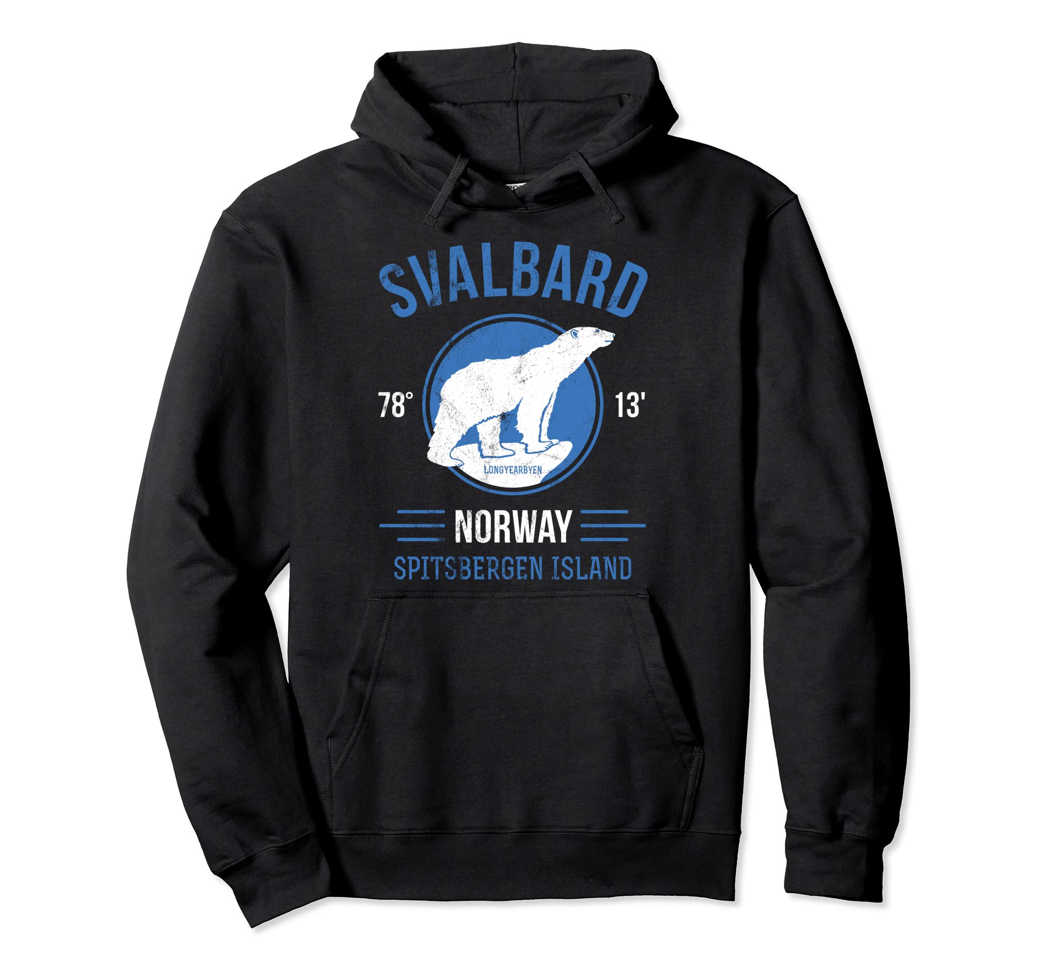 

Svalbard Polar Bear Aurora | Longyearbyen Spitsbergen Norway Hoodie