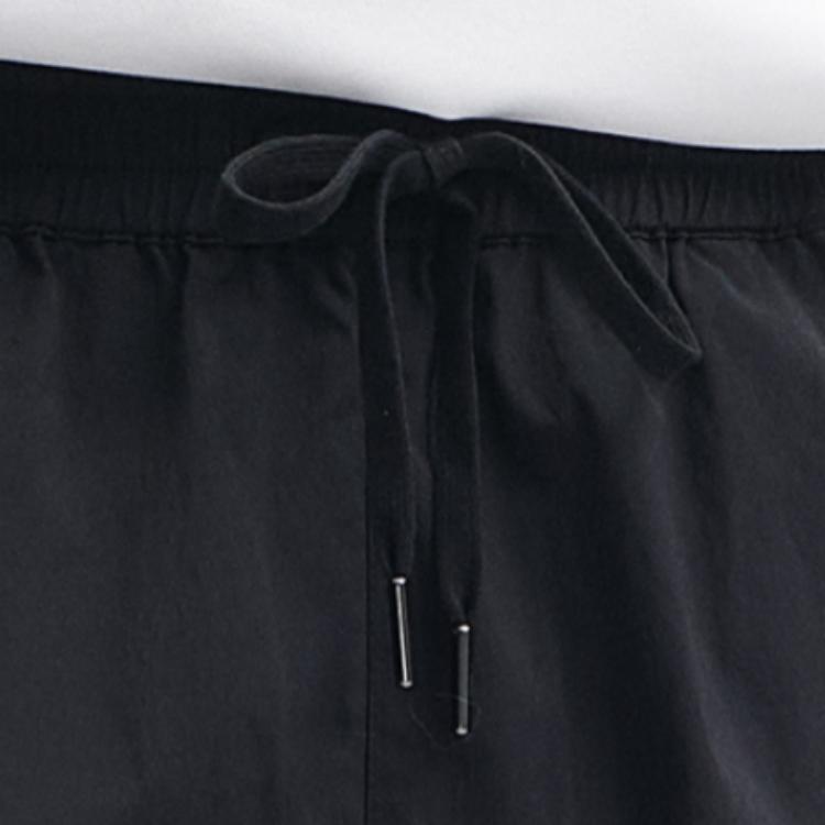 New FILA Casual Suits Women's Clothing Sets Cloud White Top+Black Shorts F11W429113F-WT+F51W429802F-BK