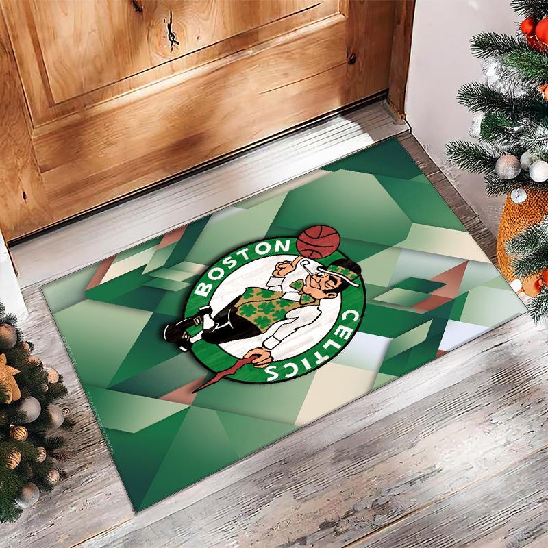 Tappeto Morbido Antiscivolo per Interni con Motivo Calcio Celtic FC, Tappetino Decorativo Sportivo per Camera da Letto