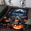 Halloween Pumpkin Head Pattern Rug Carpets for Bedroom Living Room Sofa Mat Creative Door Mat Dressing Room Rugs Play Mats Gifts