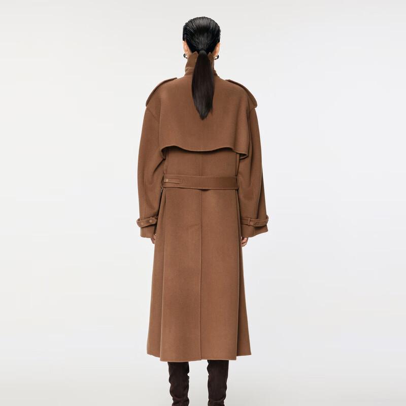 JNBY 24 Winter Lapel Wool Blend Coat