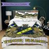 Custom Name Aik Pattern Bedding uilt Set uilt Cover Pillowcase Home Decoration Birthday Gift (1*duvet cover+2*pillowcase without core)