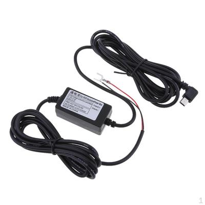 Cam Hardwire Kits 8/36V To 5V 3A with Mini USB Left Adapter Cable