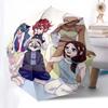 1pc Outdoor Umbrella with Anime Characters | Automatic Opening & Closing | Portable 3-Fold Design | 8-Rib Iron Frame | Perfect Gift for Fans, Traveler