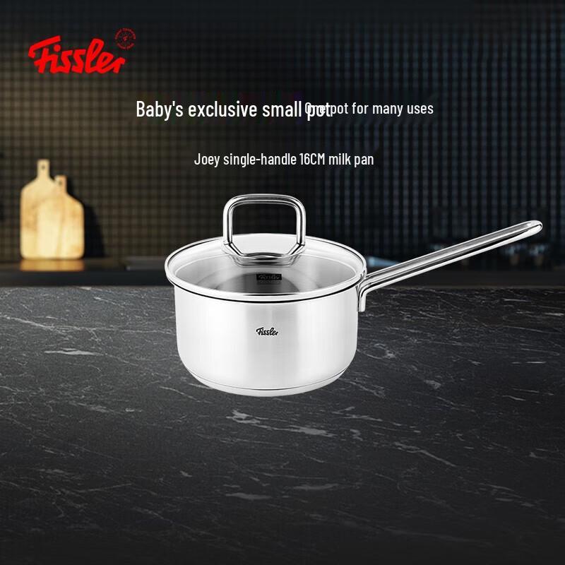 Fissler Joy Series 304 Stainless Steel Saucepan