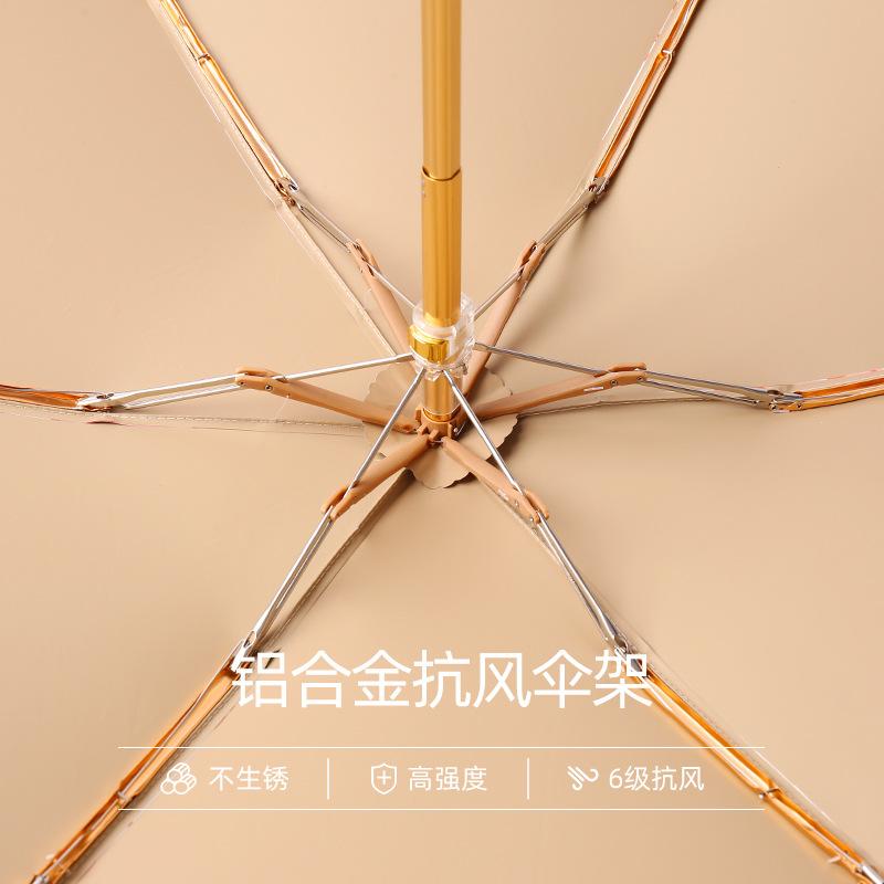 Nouveau parapluie carte pare-soleil plat à -40%, parapluie colle couleur, parapluie petit frais, parapluie soleil pluie, parapluie de poche.