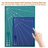1pc Precision A3 Rotary Cutting Mat for Exam Clay Projects, Sewing & Crafts - Durable PP Material with Measurement Markings & Rotating Mechanism