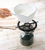 Fuji Enamel Milk Pan with Graduated Finish, 14cm, NEIGE, 0.7L Capacity, Odor Resistant, N-14M
