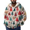 Men'S  Winter Zipper Hooded Fleece Sweatshirt With Patch Pocket Casual Jacket