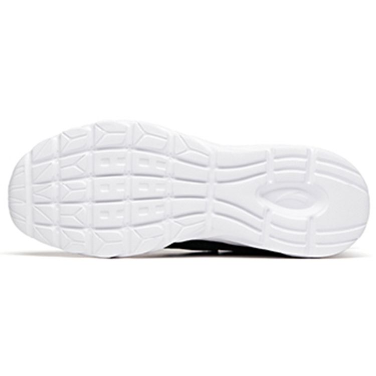 Anta Lifestyle Series Fabric Shock Absorption Non-Slip Wear-Resistant Low-Top Sports Casual Shoes Women Sneakers Black 922225523-1