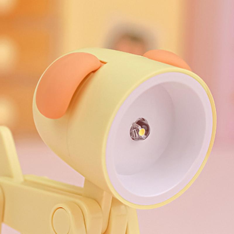 Mini Cute Pet Night Light Kawaii LED Desk Lamp Ins Mini Cute Little Phone Stand Decorative Furnishing Articles