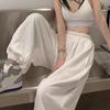 Kadınlar için eşofman sonbahar Baggy moda büyük boy spor pantolon pantolon kadın Joggers streetwear