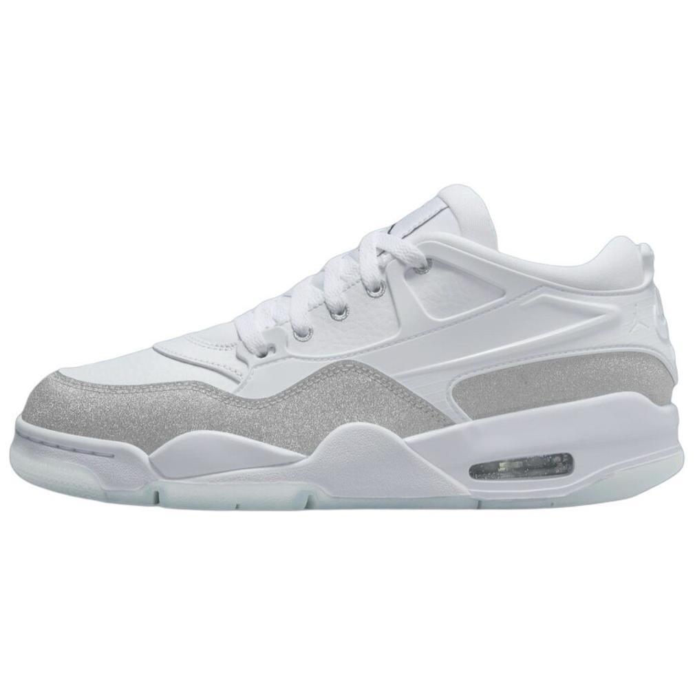 (WMNS) Air Jordan 4 RM White Metallic Silver Women s HQ3441-111 EU 36.5