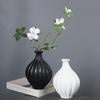 European-Style Exquisite Ceramic Vase, Nordic Style Minimalist Home Furnishing Soft Ornament, Water Raising Flower Arrangement Device