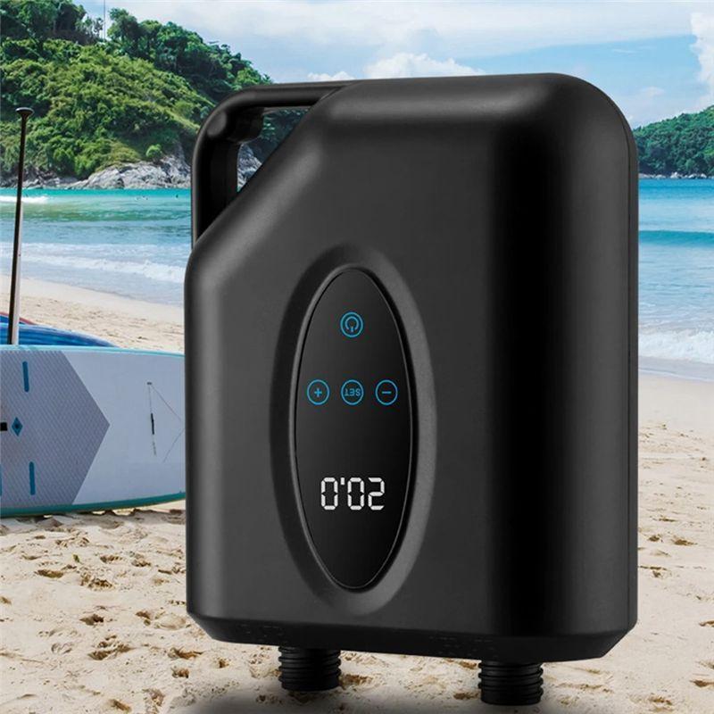 Classic-Portable Electric Air Pump 20PSI High Pressure Paddle Board Compressor Inflation & Deflation Pump For Sup Surfing Boat