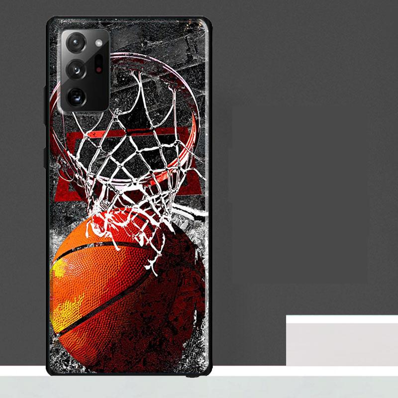 

Basketball Basket Case For Samsung Galaxy S25 Ultra S23 S22 S21 S24 Ultra S9 S10 S20 Plus S25 FE Phone Cover Galaxy S24