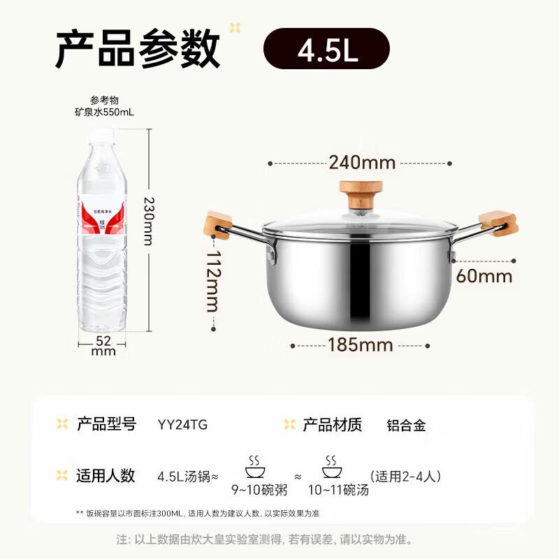 Cooker King 24cm 304 Stainless Steel Soup Pot