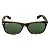 Ray Ban New Wayfarer Classic Grüne Unisex-Sonnenbrille Rb2132 902 52