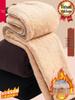 Women's Winter Plus Velvet Thickened Cotton Pants for Elderly: Warm, Loose Straight-Leg Fit for Grandma