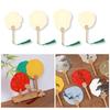 Ancient Fan Paper Hand Fan Round Rice Paper Fan Blank Chinese Painting Group Fan Party Gift Home Decorations