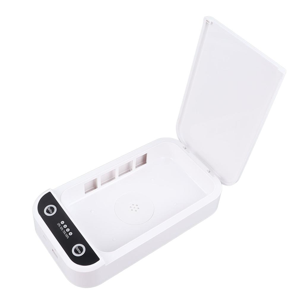 UV Cleaning Box Multi Function Easy Operation Ultraviolet Light Cleaner for Phone Jewelry Watch Cosmetic Tools