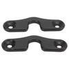 KIMISS Sun Visor Repair Kit, Car Sun Visor Mount Clip Bracket Holder Replacement for Wrangler JL2018 and Up