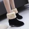 Women's Boots Women Platform Australia Winter Footwear Shoes  Flat Heel Round Toe Rain 2025 Snow Padded Autum