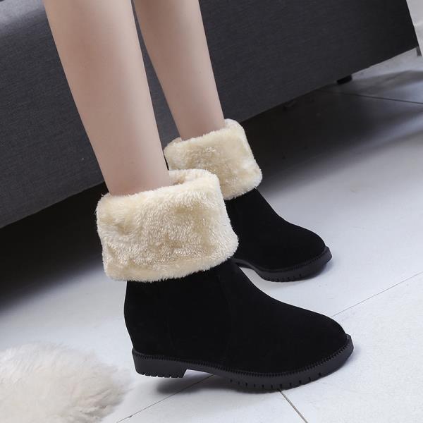 Women's Boots Women Platform Australia Winter Footwear Shoes  Flat Heel Round Toe Rain 2025 Snow Padded Autum