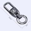 Metalowy Stop Brelok Uchwyt na Logo Samochodowe do Mitsubishi RALLIART Colt ASX Lancer L200 Pajero Outlander Eclipse Breloczek Wisiorek TX1