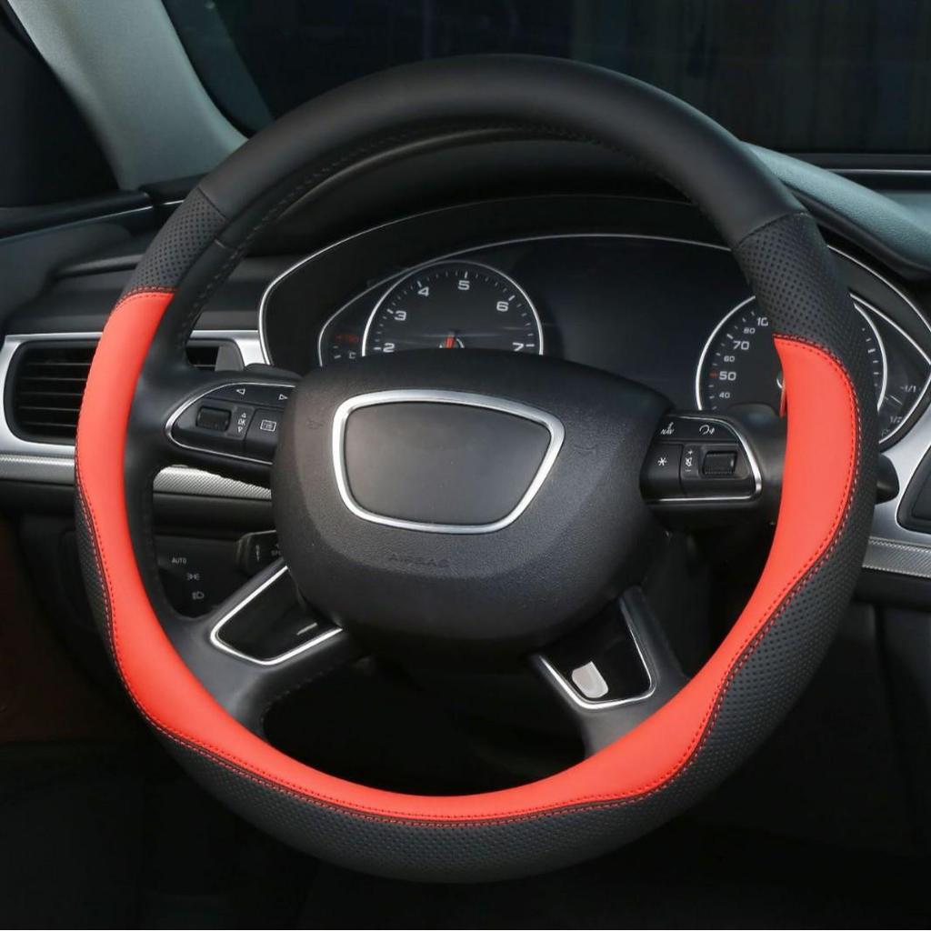 Luxury All-Season Car Steering Wheel Cover