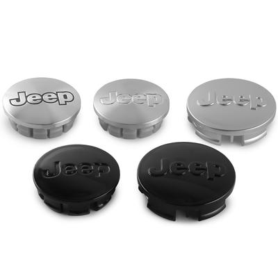 4Pcs 55/64mm Car Wheel Hub Caps Emblem Badges Decoration Accessories For Renegade Wrangler Compass Cherokee JK Renegade JPB