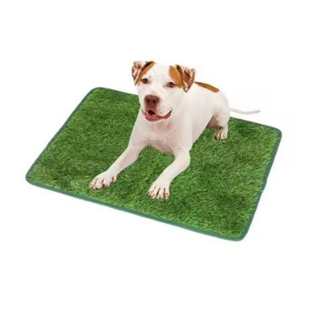Comfortable Artificial Dog Grass Mat Breathable Pet Pee Grass Pad Dog Litter Mat Outdoor